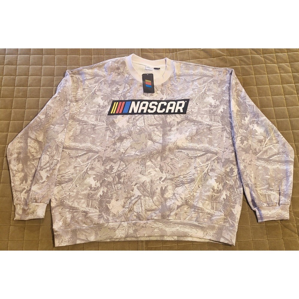 NASCAR Men's Camo Sweatshirt Size 3XL NWT